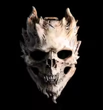 Máscara demonio calavera