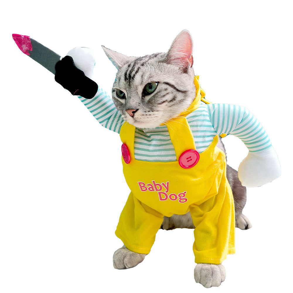 Disfraz Chucky gato