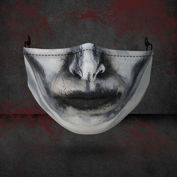 Mascarilla media cara Halloween