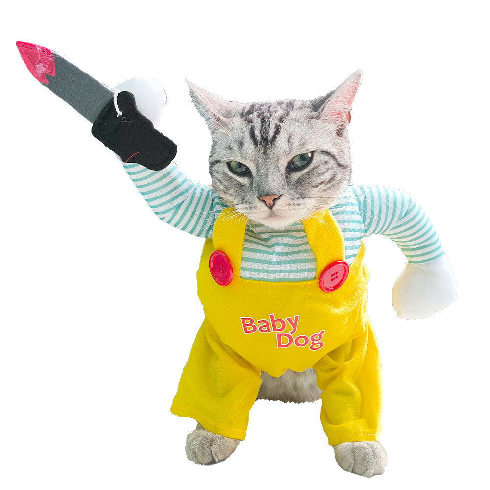 Disfraz Chucky gato